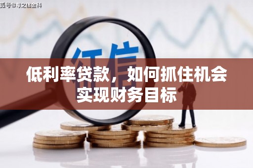 米东低利率贷款，如何抓住机会实现财务目标
