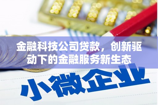 米东金融科技公司贷款，创新驱动下的金融服务新生态