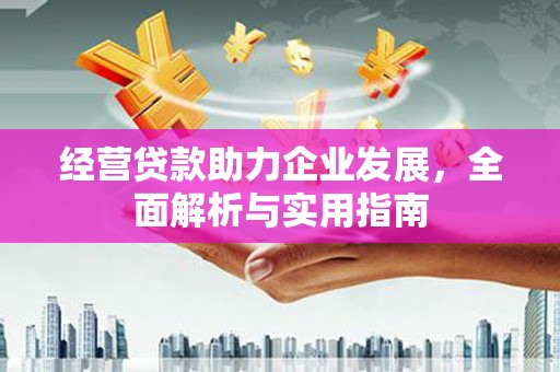 米东经营贷款助力企业发展，全面解析与实用指南