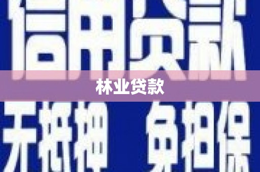 米东林业贷款