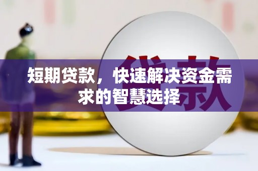 米东短期贷款，快速解决资金需求的智慧选择