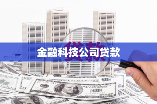 米东金融科技公司贷款