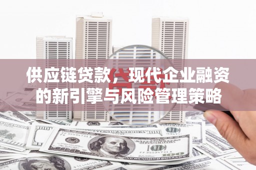 米东供应链贷款，现代企业融资的新引擎与风险管理策略