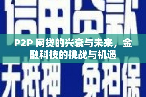 米东P2P 网贷的兴衰与未来，金融科技的挑战与机遇