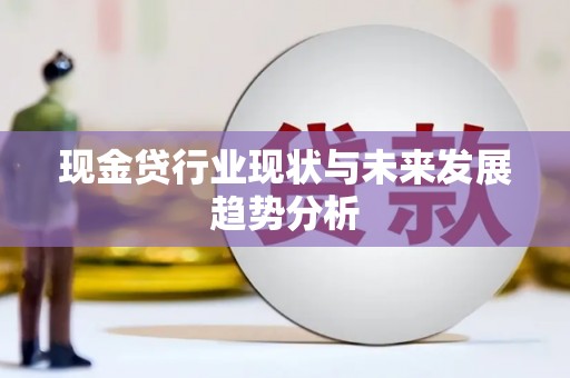 米东现金贷行业现状与未来发展趋势分析