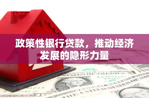 米东政策性银行贷款，推动经济发展的隐形力量