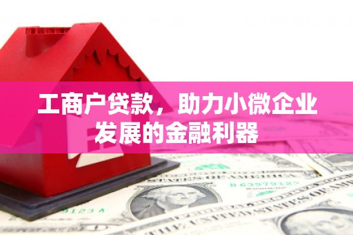 米东工商户贷款，助力小微企业发展的金融利器