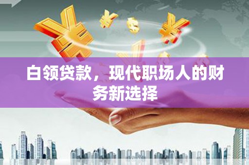 米东白领贷款，现代职场人的财务新选择