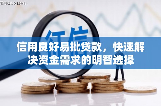 米东信用良好易批贷款，快速解决资金需求的明智选择
