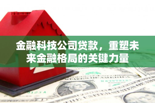 米东金融科技公司贷款，重塑未来金融格局的关键力量