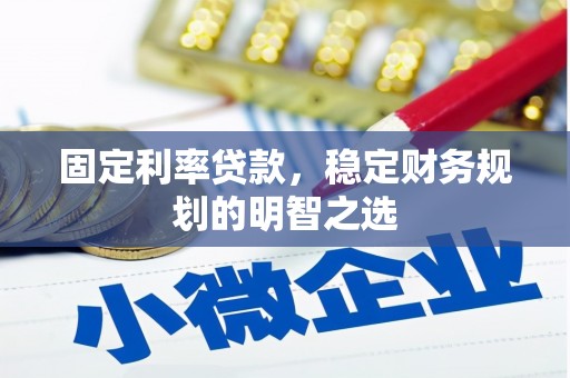 米东固定利率贷款，稳定财务规划的明智之选