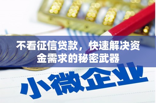 米东不看征信贷款，快速解决资金需求的秘密武器