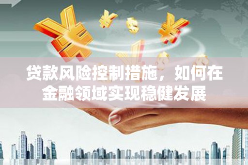 米东贷款风险控制措施，如何在金融领域实现稳健发展