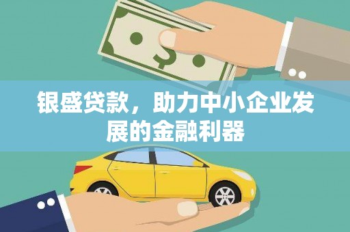 米东银盛贷款，助力中小企业发展的金融利器
