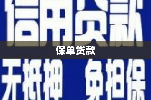 米东保单贷款