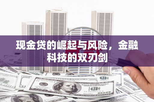 米东现金贷的崛起与风险，金融科技的双刃剑