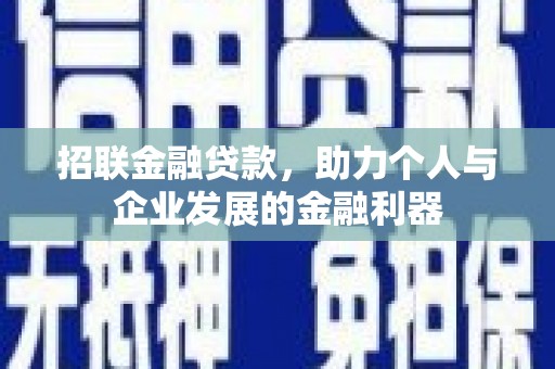 米东招联金融贷款，助力个人与企业发展的金融利器