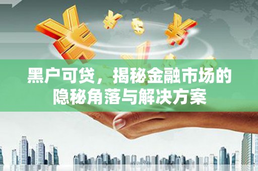 米东黑户可贷，揭秘金融市场的隐秘角落与解决方案