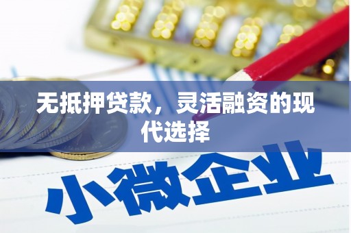 米东无抵押贷款，灵活融资的现代选择