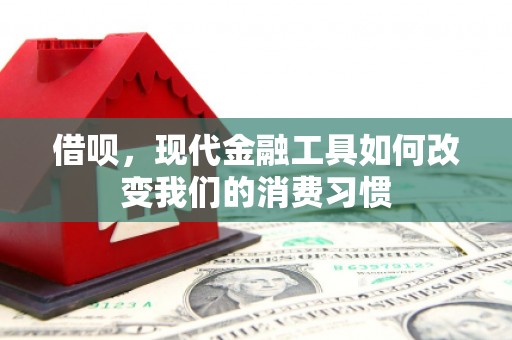 米东借呗，现代金融工具如何改变我们的消费习惯