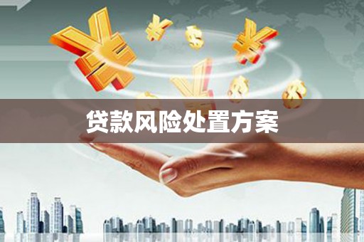 米东贷款风险处置方案