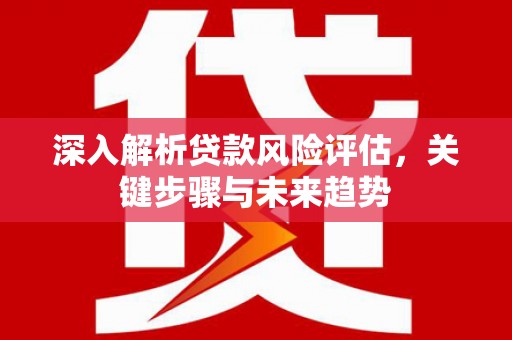 米东深入解析贷款风险评估，关键步骤与未来趋势