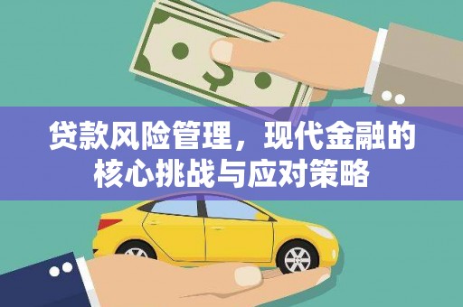 米东贷款风险管理，现代金融的核心挑战与应对策略