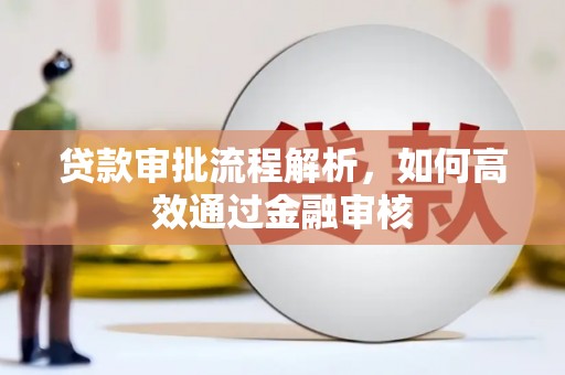 米东贷款审批流程解析，如何高效通过金融审核