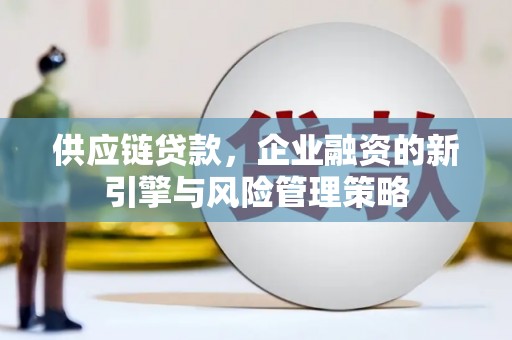 米东供应链贷款，企业融资的新引擎与风险管理策略