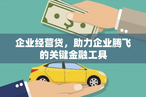 米东企业经营贷，助力企业腾飞的关键金融工具