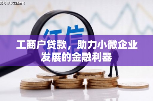 米东工商户贷款，助力小微企业发展的金融利器