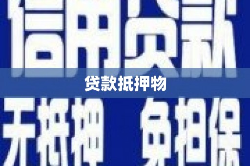 米东贷款抵押物