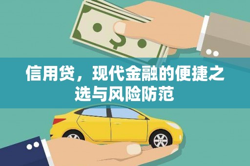 米东信用贷，现代金融的便捷之选与风险防范