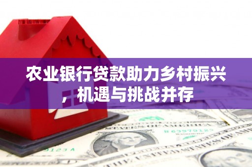 米东农业银行贷款助力乡村振兴，机遇与挑战并存