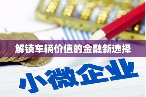 米东解锁车辆价值的金融新选择