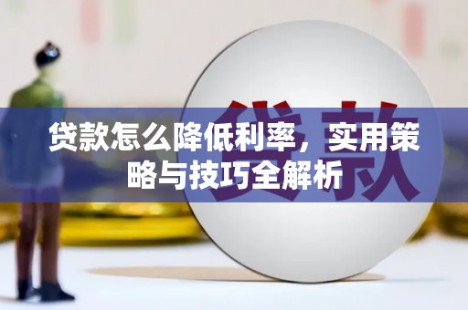米东贷款怎么降低利率，实用策略与技巧全解析