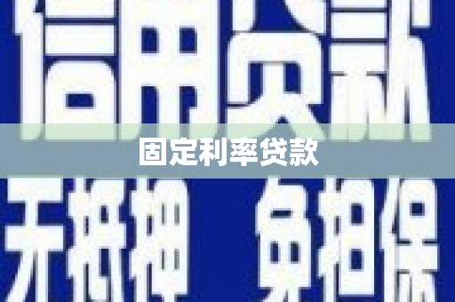 米东固定利率贷款