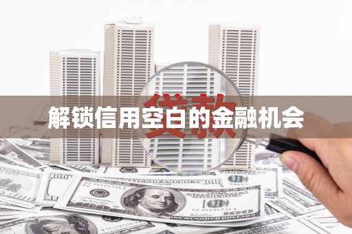 米东解锁信用空白的金融机会