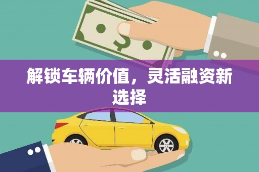 米东解锁车辆价值，灵活融资新选择