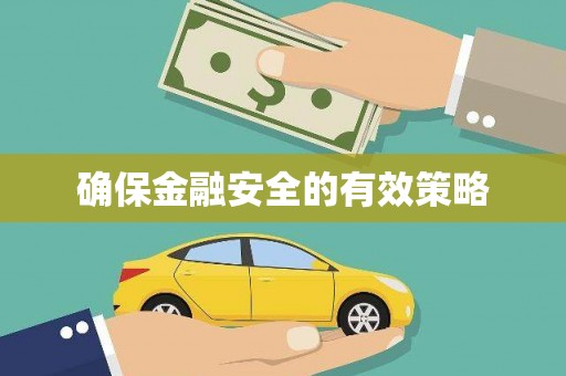 米东确保金融安全的有效策略